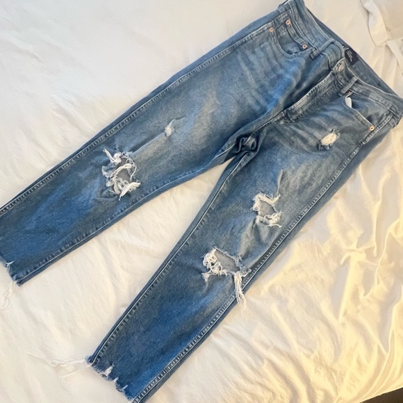 Gap Size 28/6  High Rise Vintage Slim - Picture 3 of 4